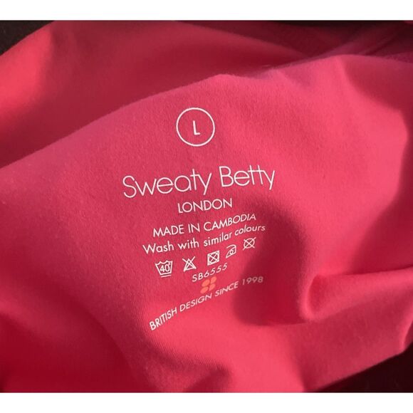 New Sweaty Betty Super Soft Zip Hoodie Jacket Size 10 Large - Picture 7 of 7